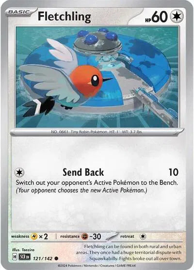 Fletchling 121/142 · Normal (Stellar Crown)