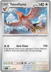 Talonflame 123/142 · Reverse Holofoil (Stellar Crown)