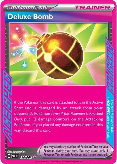 Deluxe Bomb 134/142 · Holofoil (Stellar Crown)