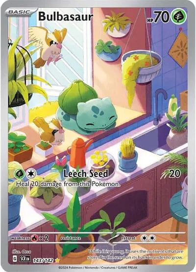 Bulbasaur 143/142 (Stellar Crown)