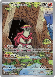 Pokemon Turtonator Illustration Rare 146/142