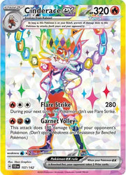 Cinderace ex 157/142 (Stellar Crown)