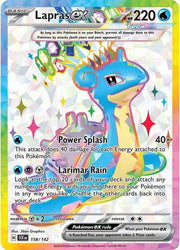 Lapras ex 158/142 · Holofoil (Stellar Crown)