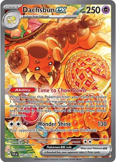 Dachsbun ex Stellar Crown Special Illustration Rare 169/142