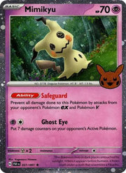 Mimikyu (Cosmos Holo) 037/091 (Trick or Trade BOOster Bundle 2024)