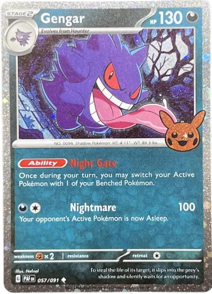 Gengar #57 Pokemon Trick or Trade 2024
