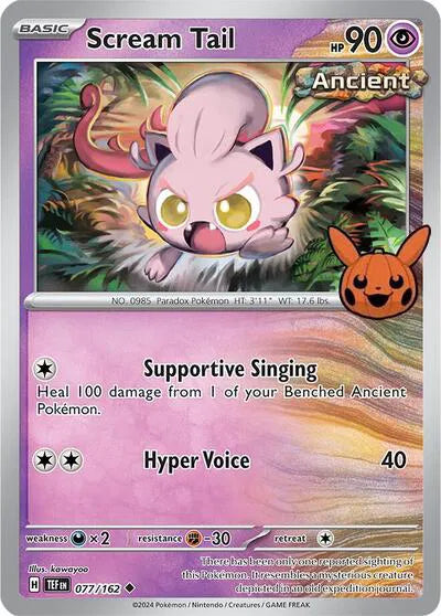 Scream Tail 077/162 (Trick or Trade BOOster Bundle 2024)