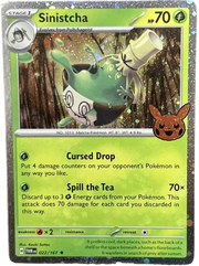 Sinistcha (Cosmos Holo) 022/167 (Trick or Trade BOOster Bundle 2024)