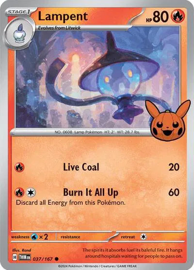 Lampent 037/167 (Trick or Trade BOOster Bundle 2024)