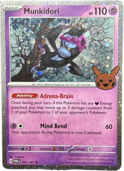 Munkidori (Cosmos Holo) 095/167 · Holofoil (Trick or Trade BOOster Bundle 2024)