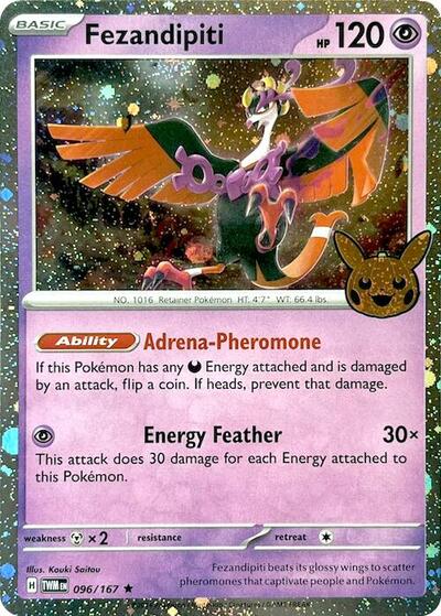 Fezandipiti (Cosmos Holo) 096/167 · Holofoil (Trick or Trade BOOster Bundle 2024)