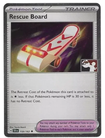 Rescue Board 159/162 · Holofoil (Prize Pack Series One)