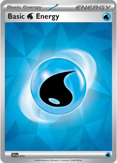 Basic Water Energy 011 · Holofoil (Stellar Crown)