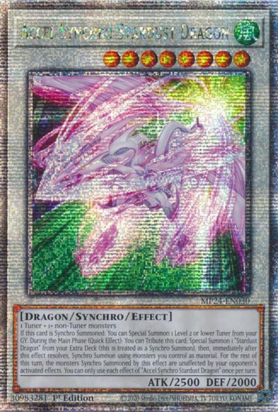 Accel Synchro Stardust Dragon MP24-EN030 (25th Anniversary Tin: Dueling Mirrors)