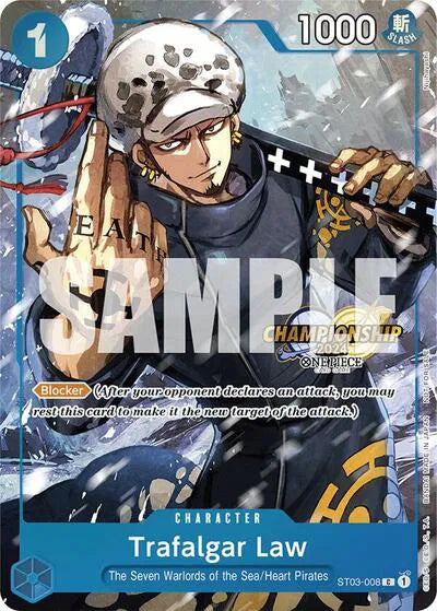 Trafalgar Law [Championship] (JP) Promo ST03-008