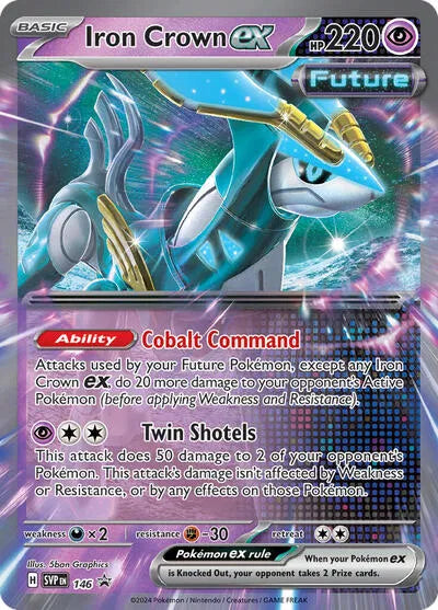 Iron Crown ex 146 · Holofoil (Scarlet & Violet Promo)