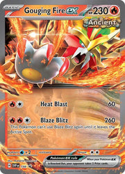 Gouging Fire ex 144 (Scarlet & Violet Promo)