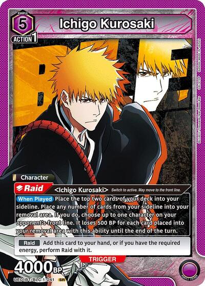 Ichigo Kurosaki (JP) UE01BT/BLC-1-041 (BLEACH: Thousand-Year Blood War)