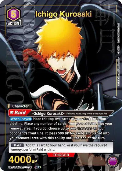 Ichigo Kurosaki (JP) (SR*) UE01BT/BLC-1-041 (BLEACH: Thousand-Year Blood War)