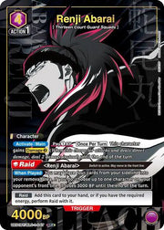 Renji Abarai (JP) (SR*) UE01BT/BLC-1-047 (BLEACH: Thousand-Year Blood War)