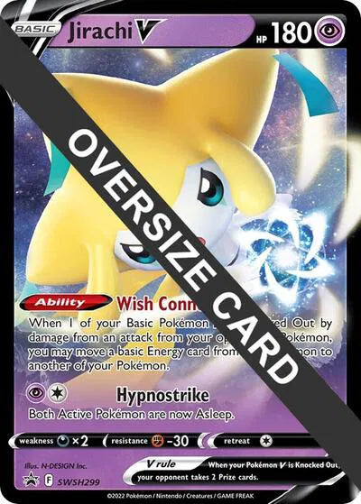 Jirachi V SWSH299 (Jumbo Cards)