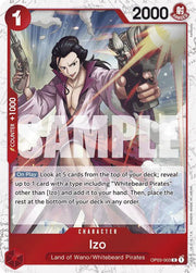 Izo (OP03-003) (Jolly Roger Foil) (Premium Booster)