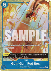 Gum-Gum Red Roc (Alternate Art) OP04-056 (Premium Booster)