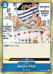Sanji's Pilaf (Jolly Roger Foil) OP03-056 (Premium Booster)