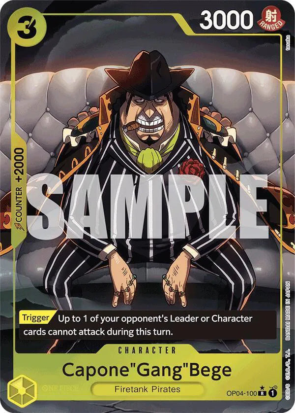 Capone"Gang"Bege (OP04-100) (Alternate Art) (Premium Booster)