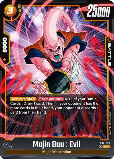 Majin Buu : Evil - FB04-093 · Holofoil (Ultra Limit)