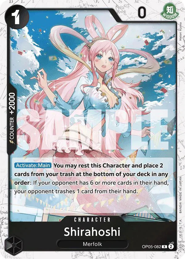 Shirahoshi (OP05-082) (Jolly Roger Foil) (Premium Booster)