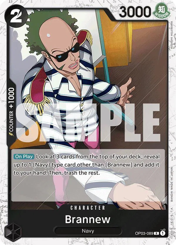 Brannew (Jolly Roger Foil) OP03-089 (Premium Booster)