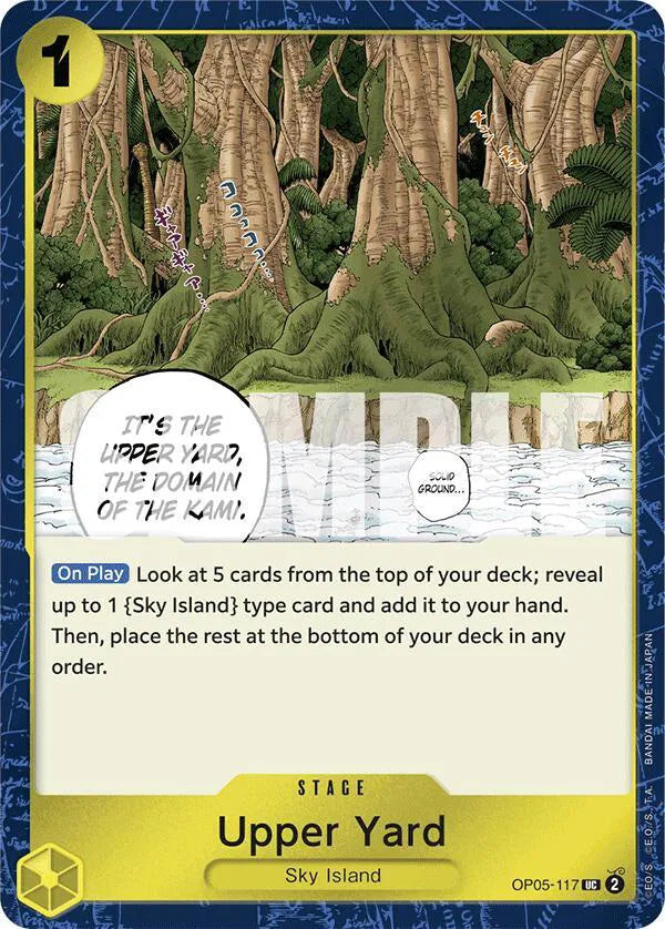Upper Yard (Jolly Roger Foil) OP05-117 (Premium Booster)
