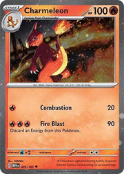 Charmeleon (Cosmos Holo) SWIRL 005/165 (Scarlet & Violet Promo)