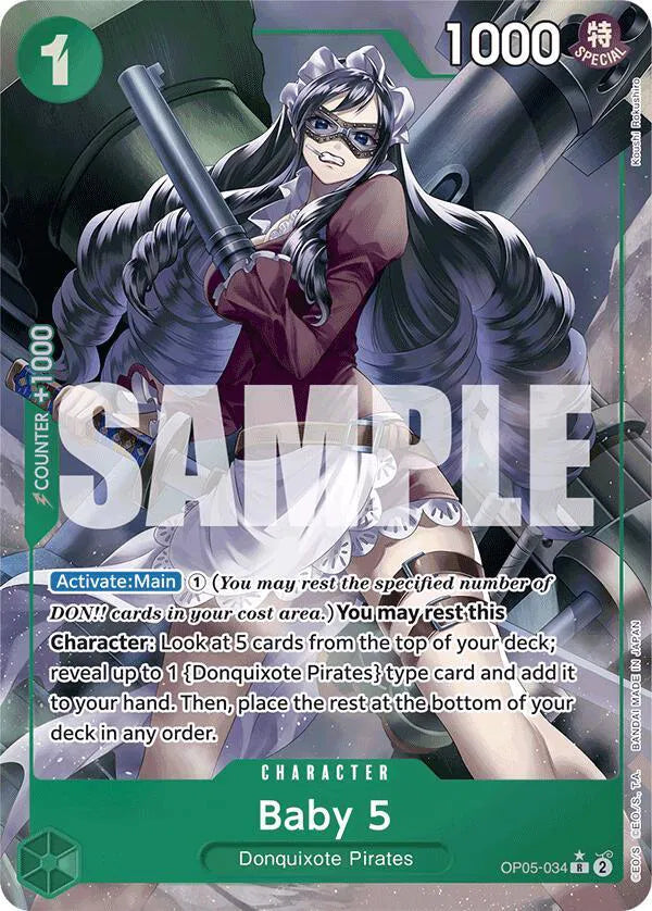 Baby 5 (OP05-034) (Full Art) · Foil (Premium Booster)