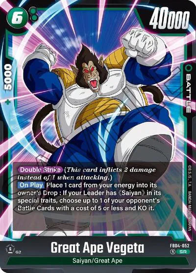 Great Ape Vegeta FB04-052 · Holofoil (Ultra Limit)