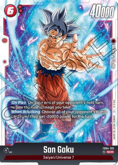 Son Goku - FB04-129 (Ultra Limit) — CGC 10 (Pristine)