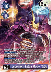 Lucemon: Satan Mode BT18-101 SEC (Release Special Booster 2.0)