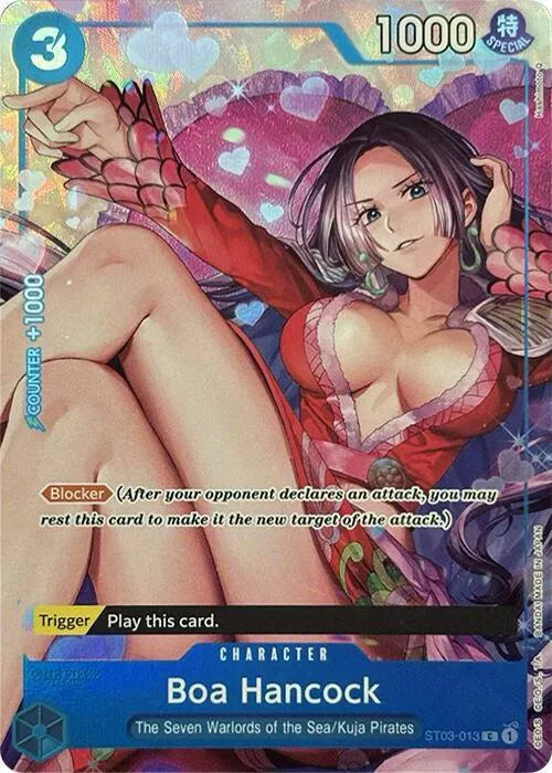 Boa Hancock (Premium Card Collection -Best Selection Vol. 2-) One Piece Promotion Cards C • ST03-013 Foil