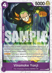Vinsmoke Yonji (OP06-067) (Jolly Roger Foil) (Premium Booster)