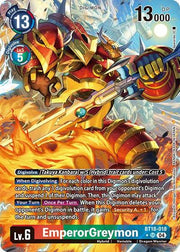 EmperorGreymon (Alternate Art) BT18-018 SR (Release Special Booster 2.0)