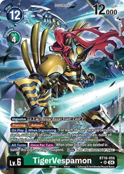 TigerVespamon (Alternate Art) BT18-056 SR (Release Special Booster 2.0)