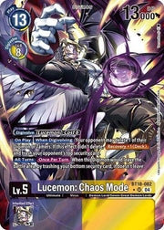 Lucemon: Chaos Mode (Alternate Art) BT18-082 SR (Release Special Booster 2.0)
