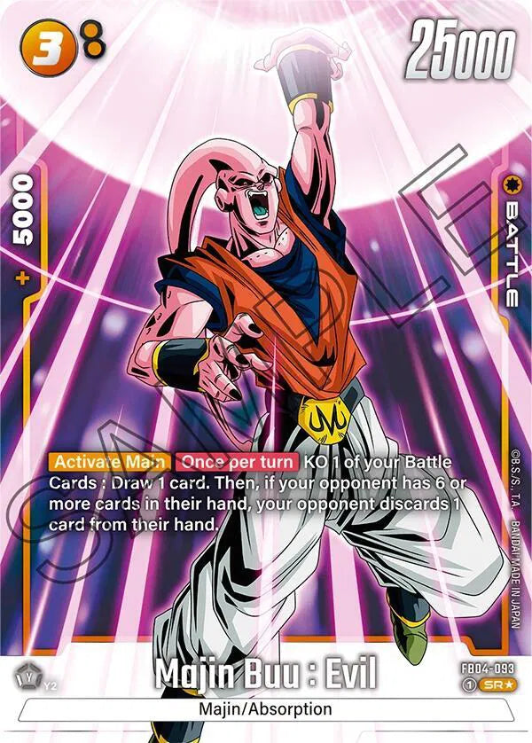 Majin Buu : Evil - FB04-093 (Alternate Art) (Ultra Limit)