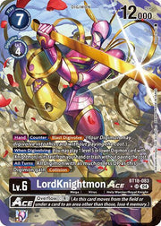 LordKnightmon ACE (Alternate Art) BT18-083 SR (Release Special Booster 2.0)