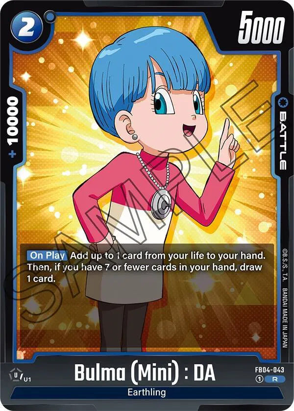 Bulma (Mini) : DA FB04-043 (Ultra Limit)