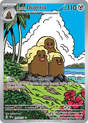 Alolan Dugtrio 208/191 · Holofoil (Surging Sparks)