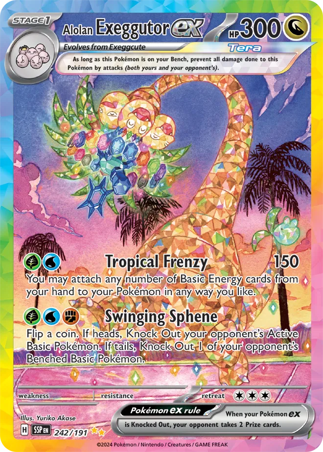 Alolan Exeggutor ex 242/191 (Surging Sparks)