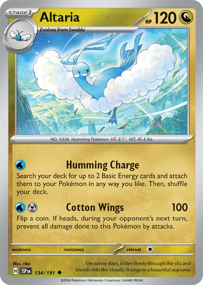 Altaria #134 - Surging Sparks