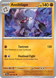 Annihilape 100/191 · Normal (Surging Sparks)